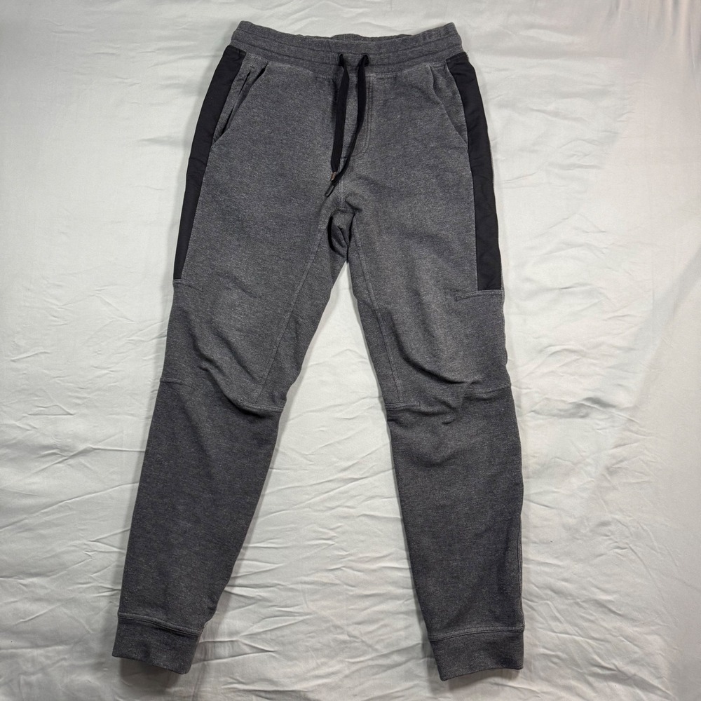 Lululemon City Sweat Jogger Mens S Charcoal Grey Heathered Tapered Pants
